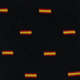 Calcetines negros con bandera de España - DiversoMen