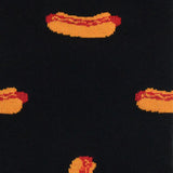 Calcetines negros con hot dog - DiversoMen