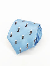 Light blue tie with Armaos de la Macarena