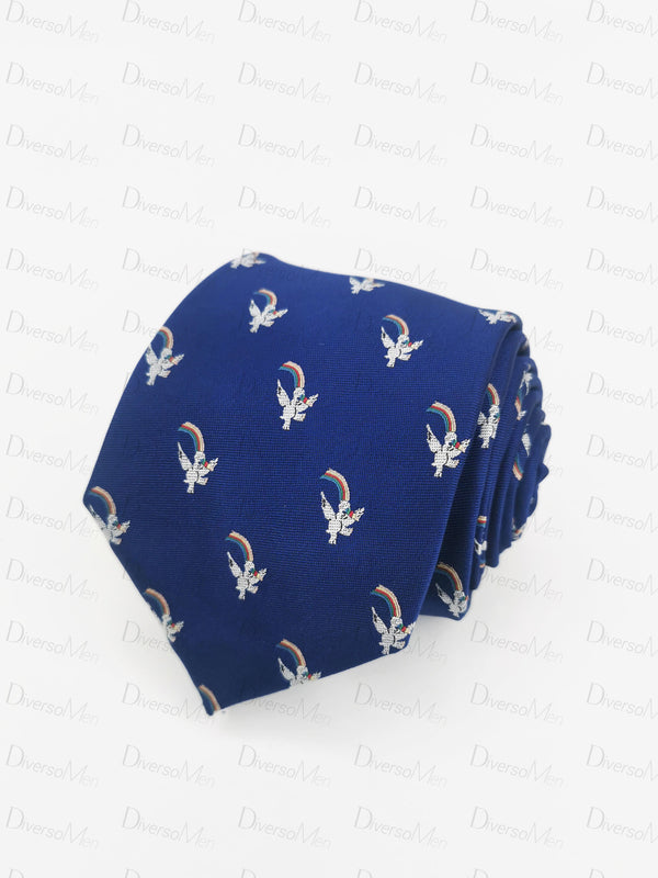 Corbata Azul Oscuro Curro Expo92 Corbatas