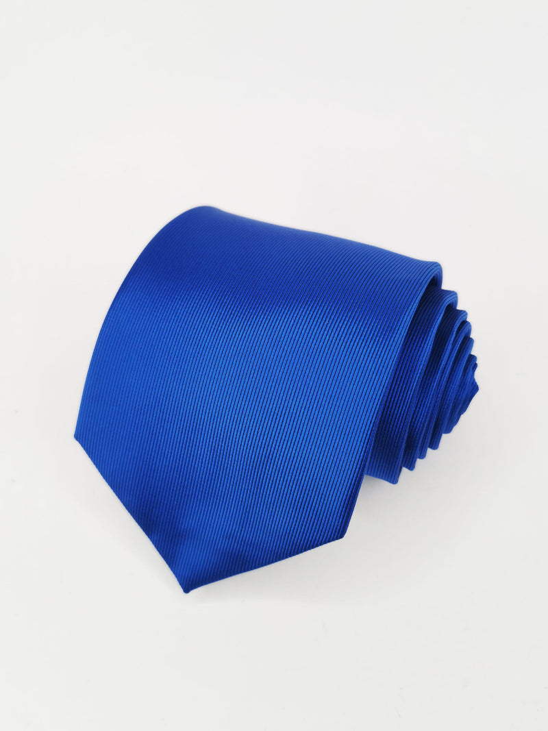 Corbata lisa azul - DiversoMen