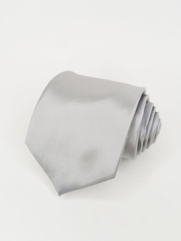 Corbata lisa gris - DiversoMen