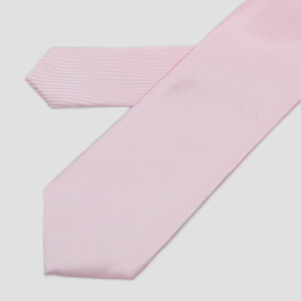 Corbata lisa rosa - DiversoMen
