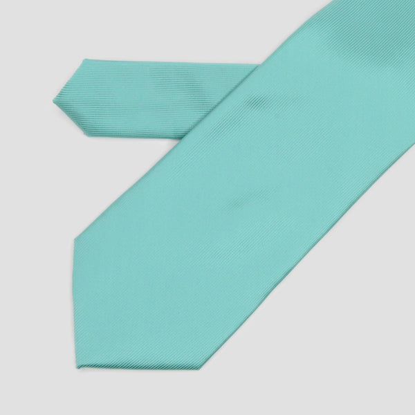 Corbata lisa verde agua - DiversoMen