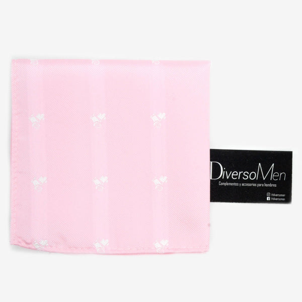 Pañuelo rosa con motos vespas blancas - DiversoMen